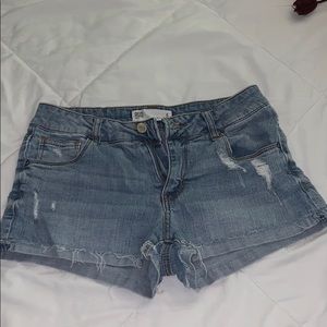 Jean shorts